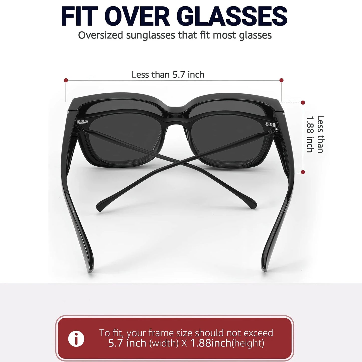 ShadeOver™ Polarized Fit-Over Sunglasses
