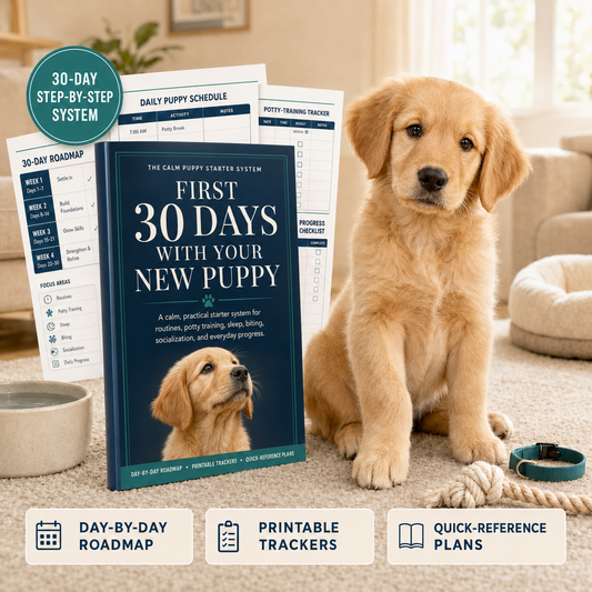 The First 30 Days With Your New Puppy