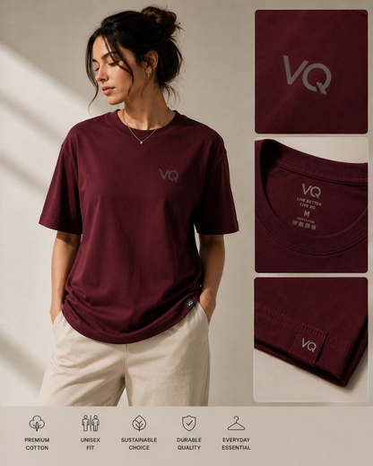 VQ Essential Premium Cotton Unisex T-Shirt